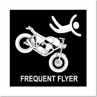 Motorcycle Frequent Flyer Posters and Art